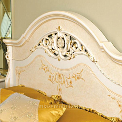 Кровать Prestige беж (1600x2000) с ножной спинкой