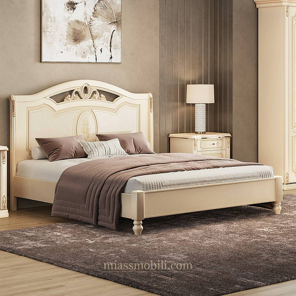 Кровать двойная (1800x2000) без ножной спинки