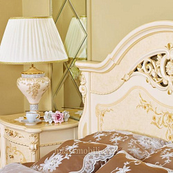 Кровать Prestige беж (1600x2000) с ножной спинкой