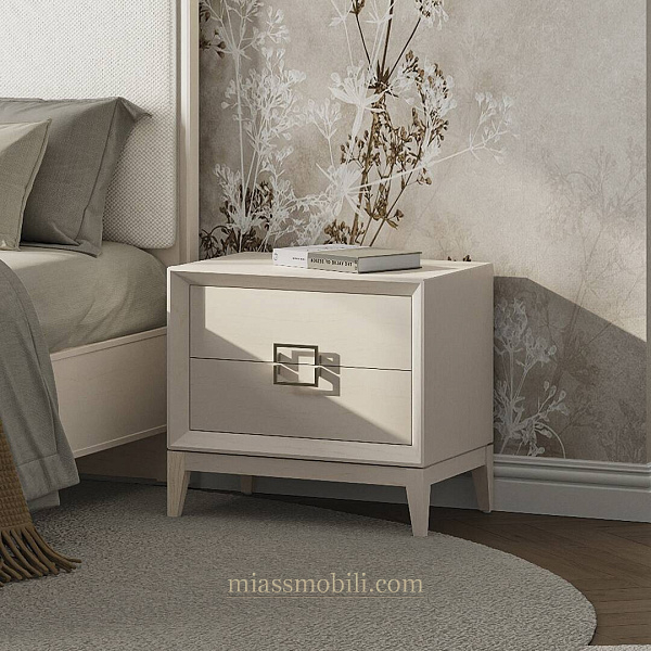 Тумба прикроватная Modena дуб Сатин